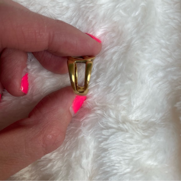 MADEWELL x Charlotte Cauwe Studio 1969 Peace Ring Size 6 - Picture 6 of 7